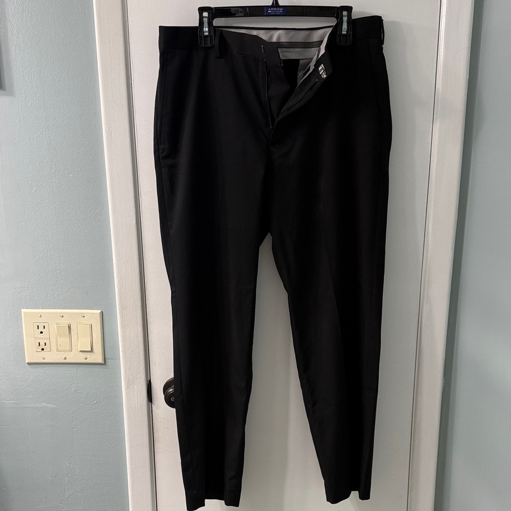 PGA Tour Men's Classic Black Dress Pants